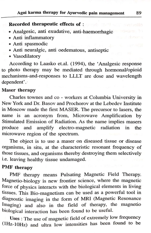 Ayurvedic Pain Management ( Integrated)